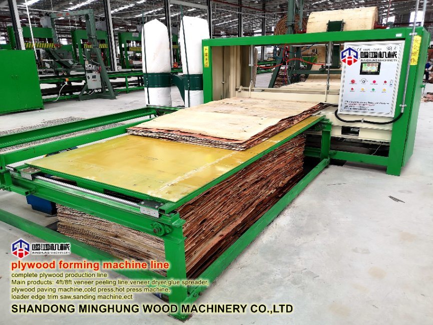 Sperrholz-Furnier-Pflastermaschine für Holzbearbeitungsmaschine