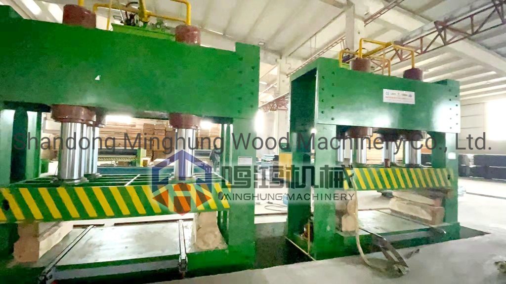 500 t Kaltpresshydraulikmaschine für Sperrholz