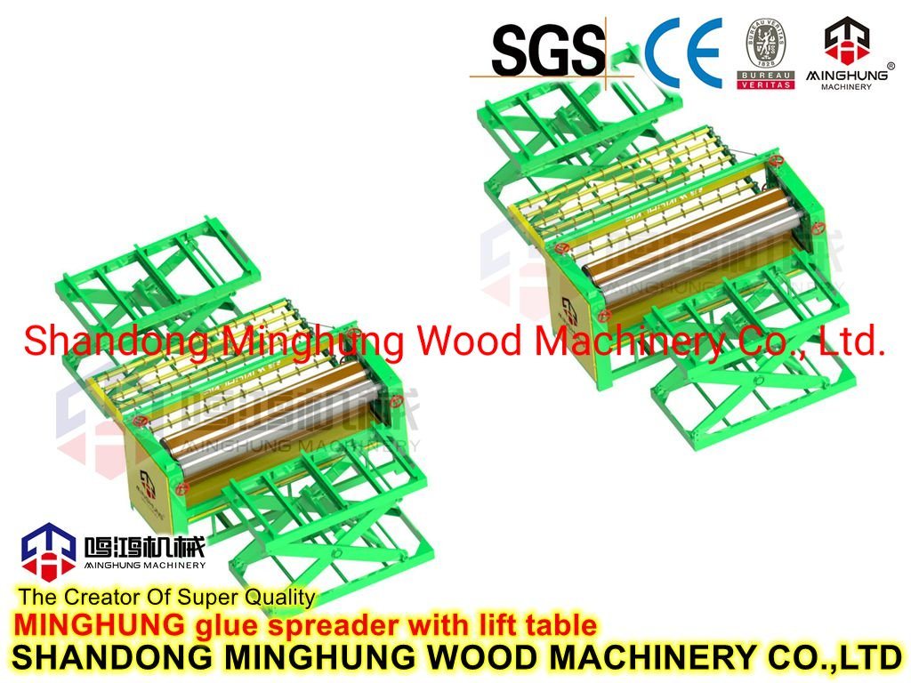Holzbearbeitungsmaschinen Furnier aufgetragene Leimauftragmaschine