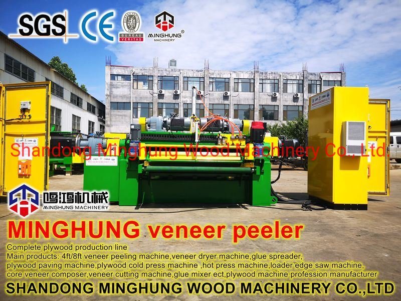 China Linyi Spindellose Rotations-Furnierschälmaschine