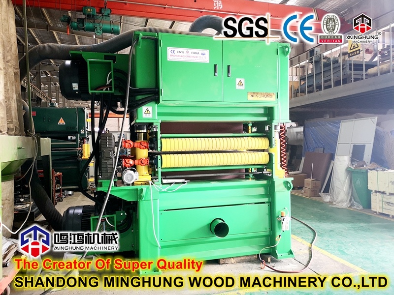 Holzbearbeitungsmaschine Sperrholzschleifmaschine zum Kalibrieren von Sperrholz
