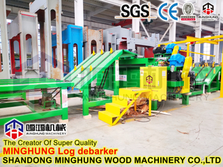 Rotierende Holzstamm-Entrindungsmaschine Baum-Entrindungsmaschine