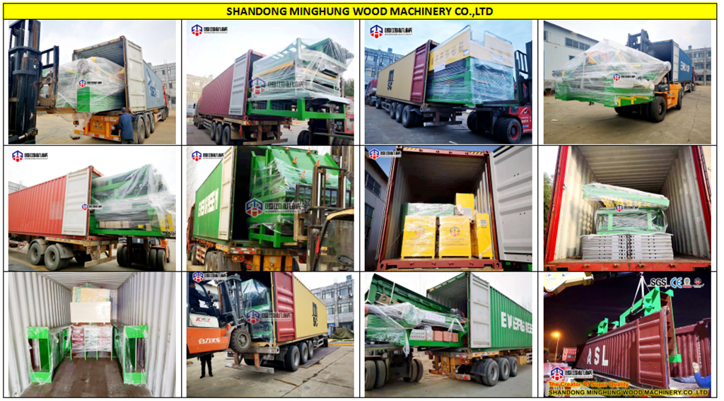 MINGHUNG Sperrholz-Maschinenbeladung