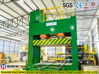 500-Tonnen-Standardrahmen-Sperrholz-Kaltpressung aus China MINGHUNG