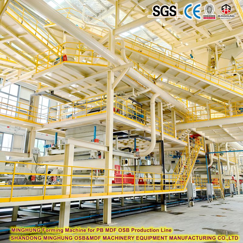 Bildungsmaschine PB OSB MDF -Produktionslinie