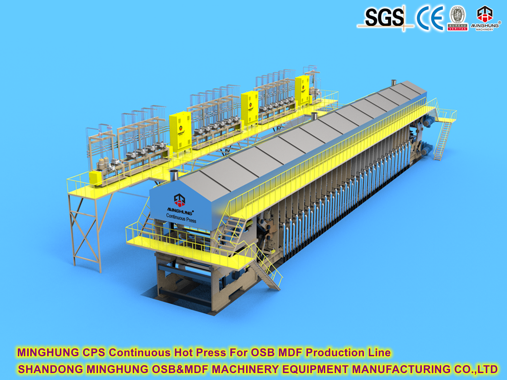 OSB MDF -Produktionslinie