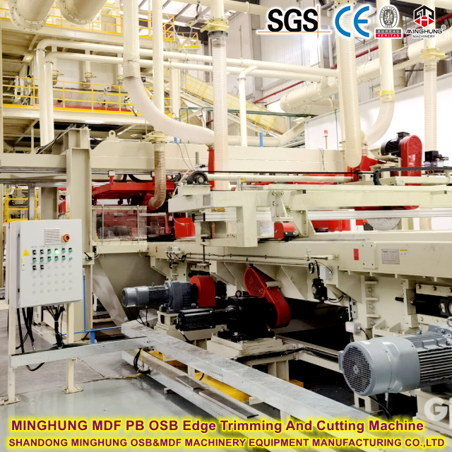MINGHUNG MDF PB OSB -Kantenabteilung und Schneidmaschine