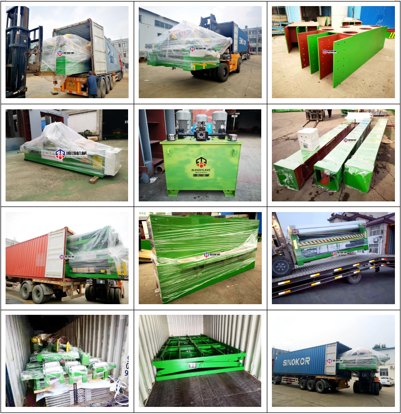 Lieferung der Sperrholzmaschine