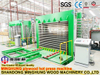 Hydraulische Heißpressmaschine für Furnier