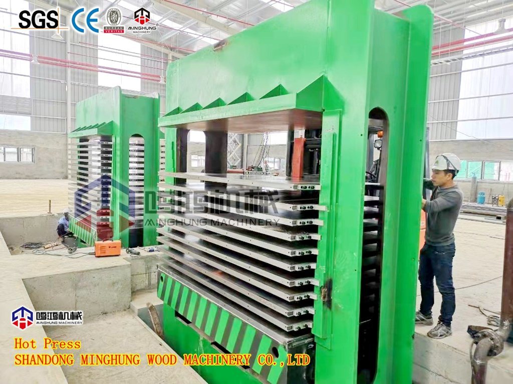 Hydraulische Heißpressmaschine für Sperrholzmaschinen