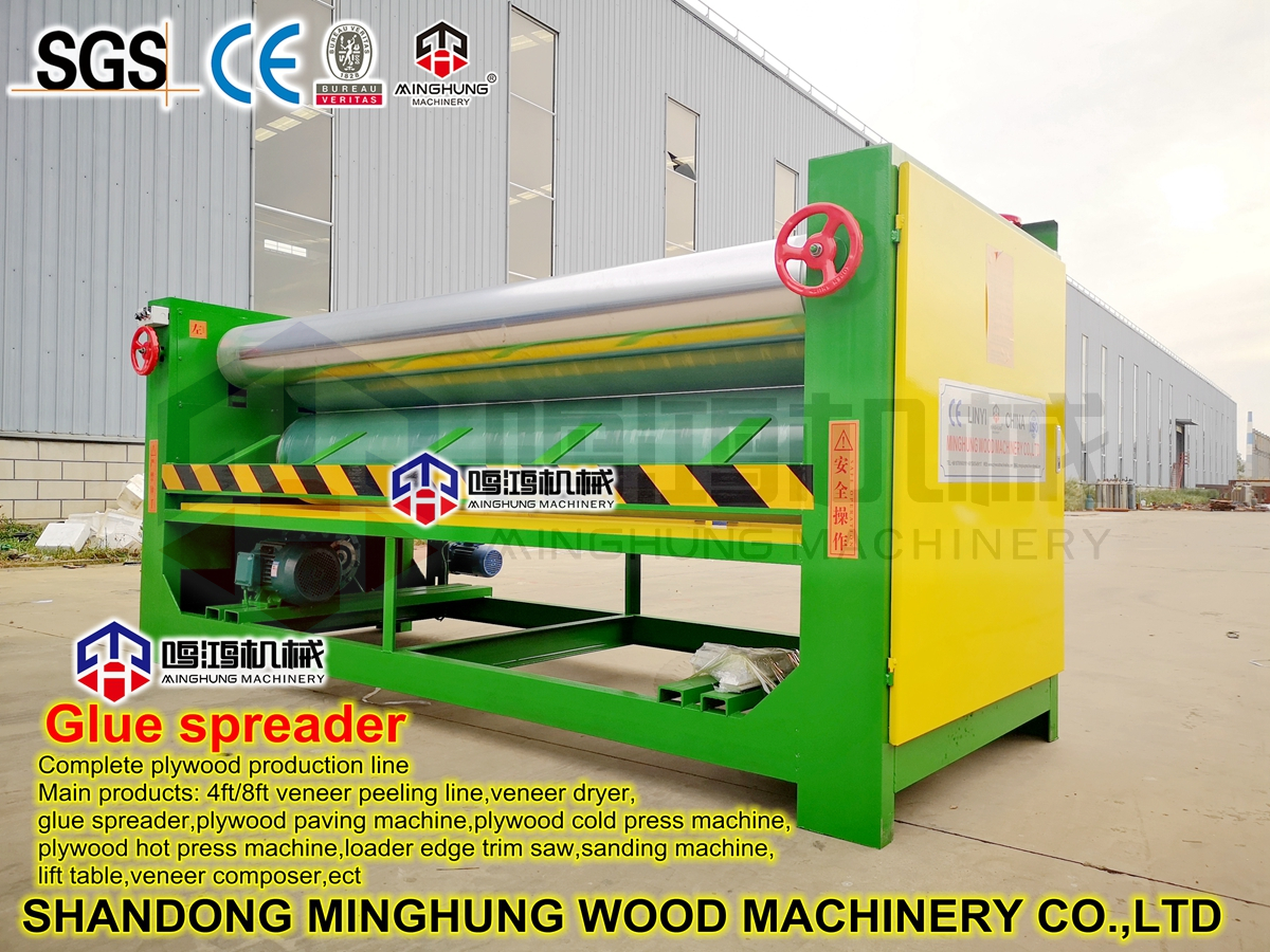 Holzbearbeitungsmaschine Leimauftragsmaschine