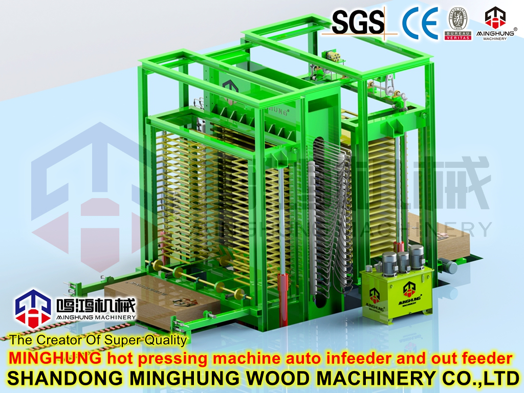 Hochdruck-Heißpressmaschine für Melaminplatten für die Herstellung von Melaminsperrholz