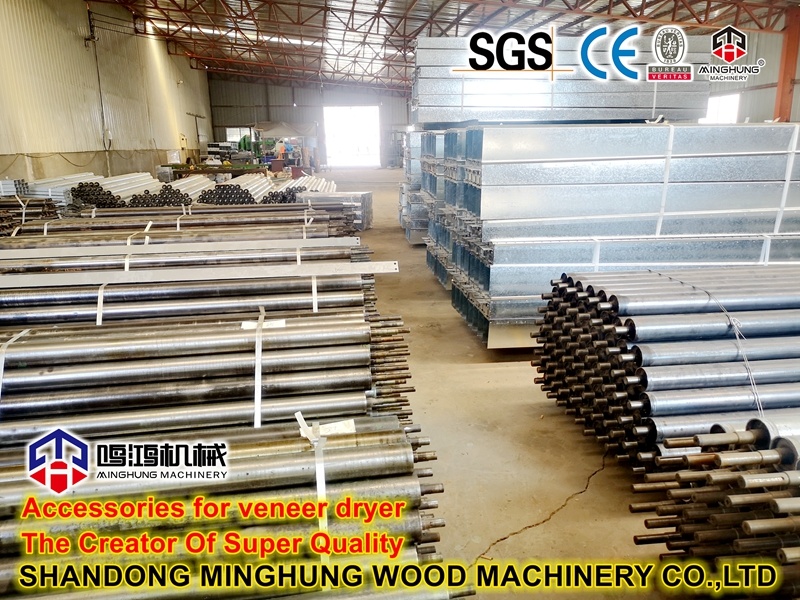 Furnierwalzentrocknerwalzen