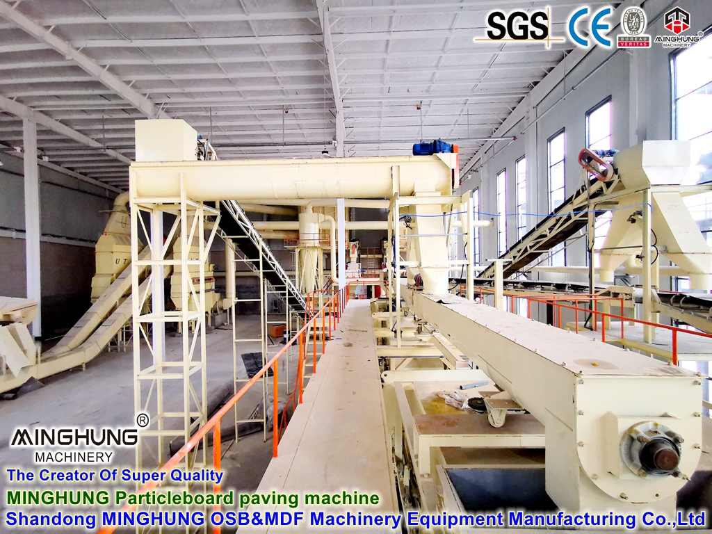 China Woodworking Machinery OSB PB-Produktionslinienausrüstung