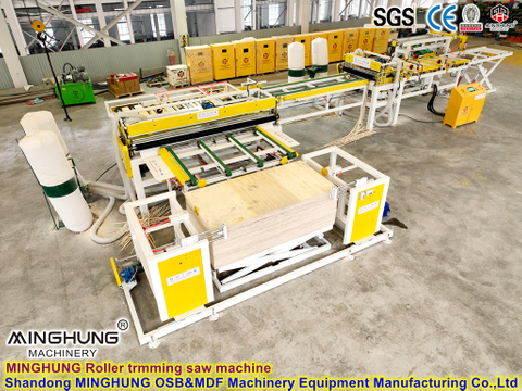 MDF/OSB/Spanplatten-Produktionslinie mit Mehrfach-Heißpresse