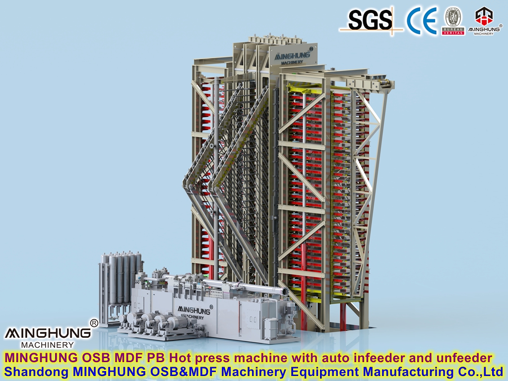 OSB-HEISSPRESSMASCHINE
