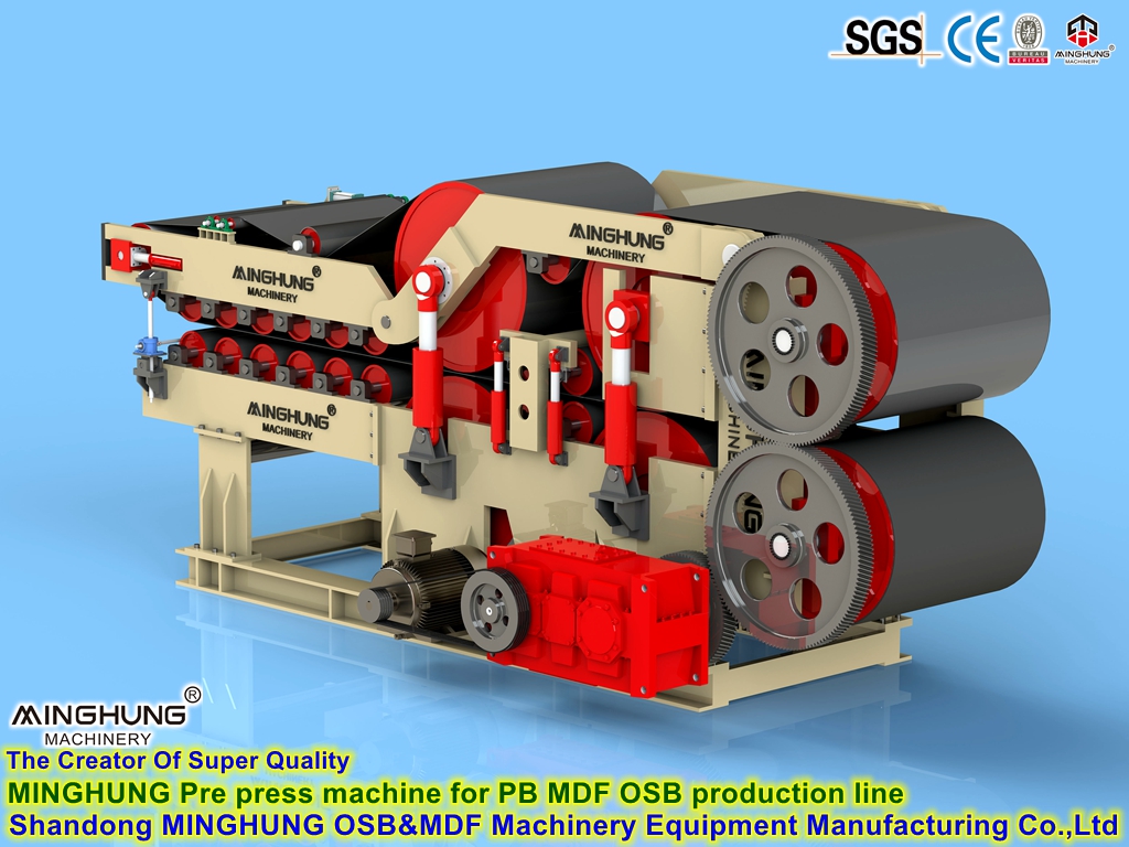 MINGHUNG Vorpressmaschine für orientierte Litzenplatten