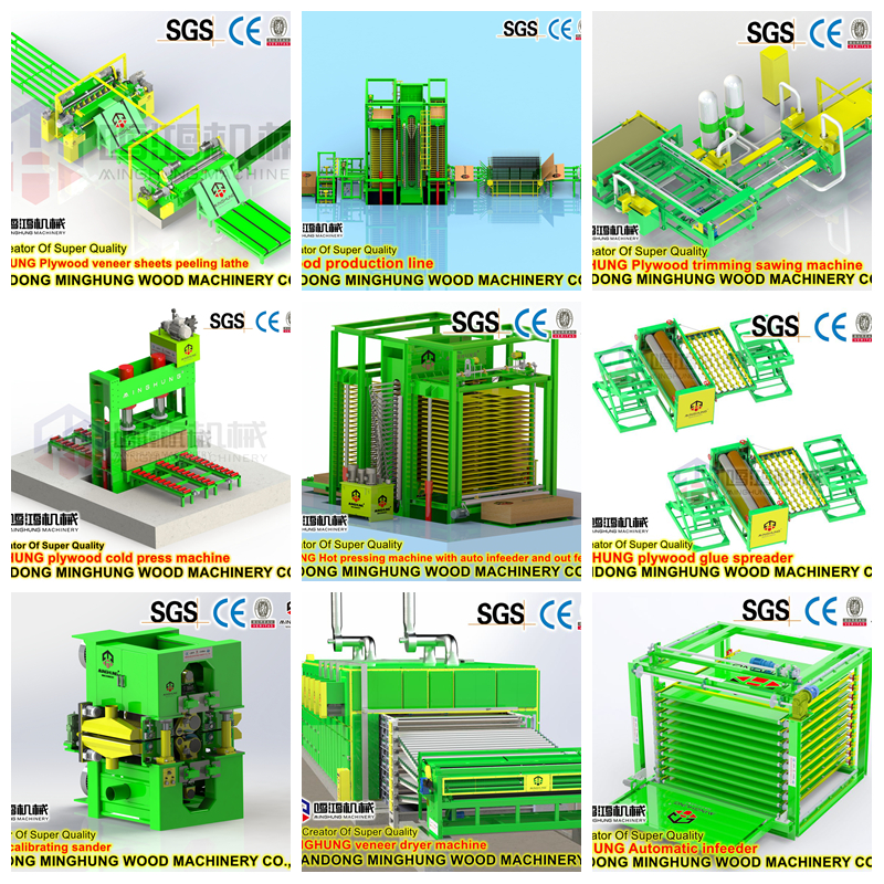 MINGHUNG Sperrholzproduktionslinie