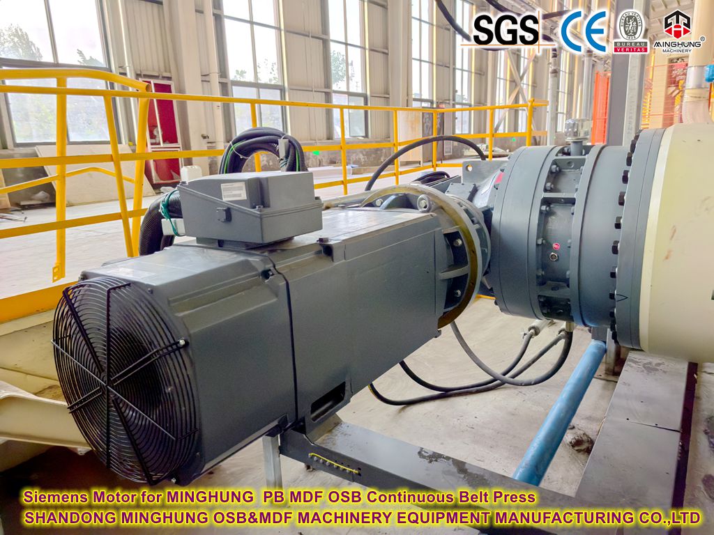 Siemens Motor für MINGHUNG PB MDF OSB Continuous Riemenpresse