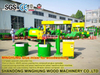 Hydraulischer Leimmischer für die Sperrholzherstellung