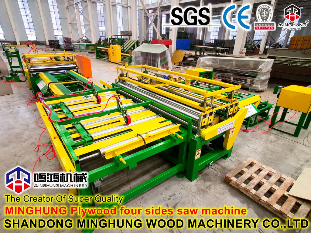 Sperrholz vier Seiten S&auml;gemaschine