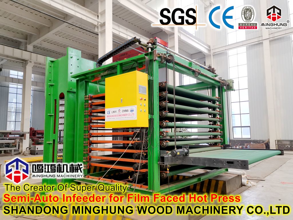 Holzbearbeitungsmaschinen Sperrholz-Heißpressmaschine für folienbeschichtetes Sperrholz