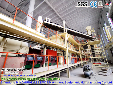 Produktionslinie für OSB-Plattenherstellungsmaschinen 100–400 cbm/Tag/OSB/MDF/HDF