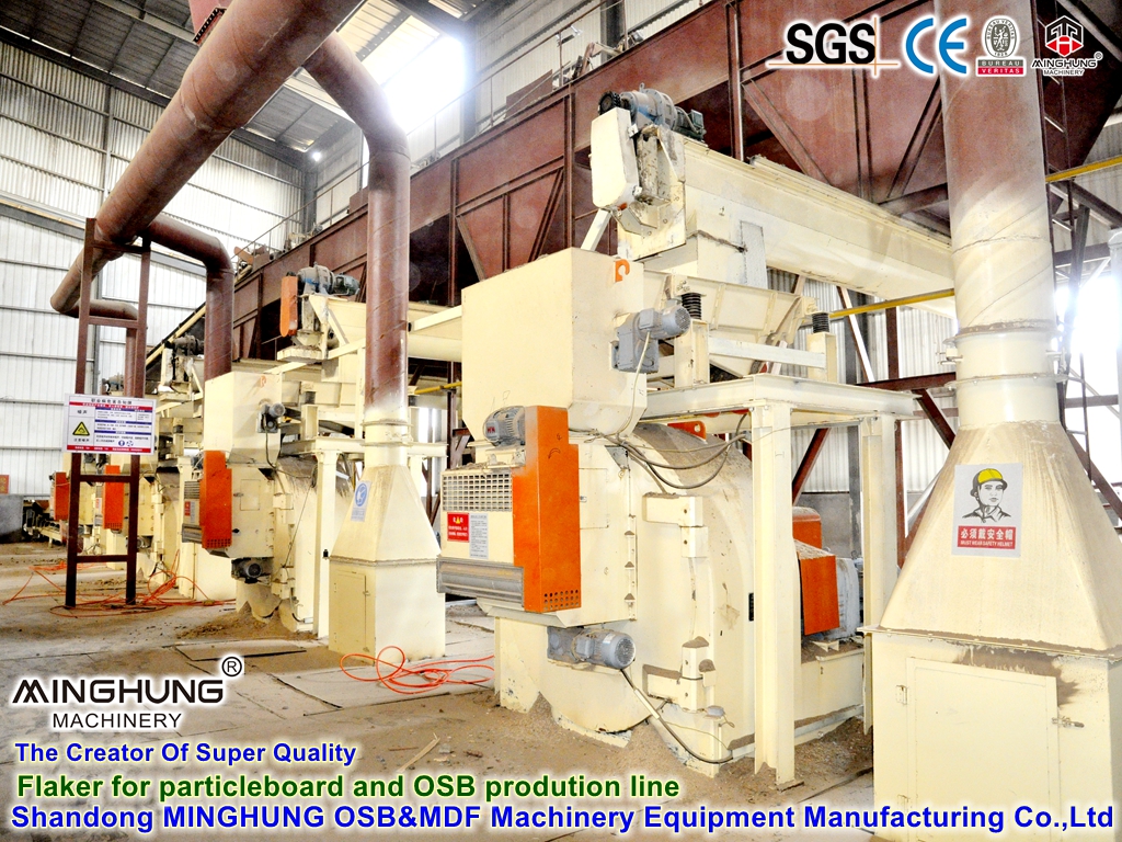 Professionelle automatische Spanplatten-Produktionslinie für OSB-Herstellungsmaschinen