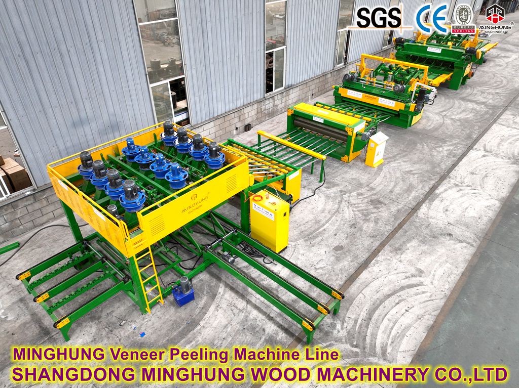 Furniersch&auml;ldrehmaschine