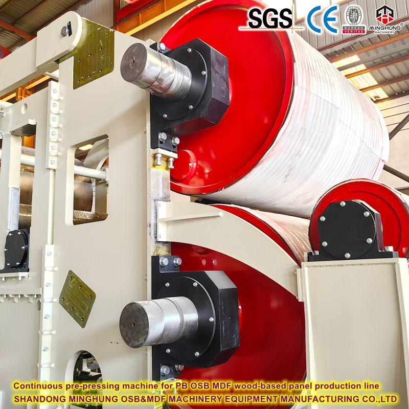 Kontinuierliche Vordrückungsmaschine für PB OSB MDF Holzbasis-Panelproduktionslinie