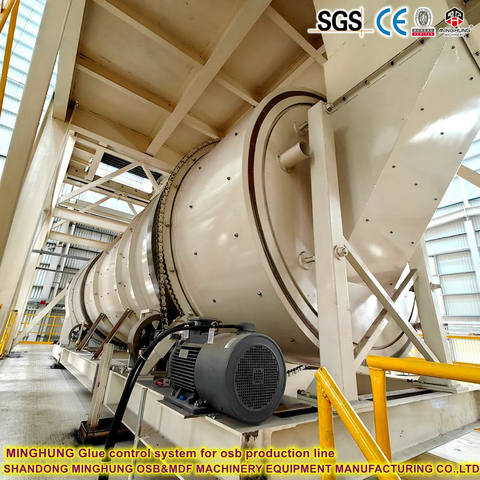 200 m³ pro Tag Carb zertifiziert 18 mm OSB -Produktionslinie