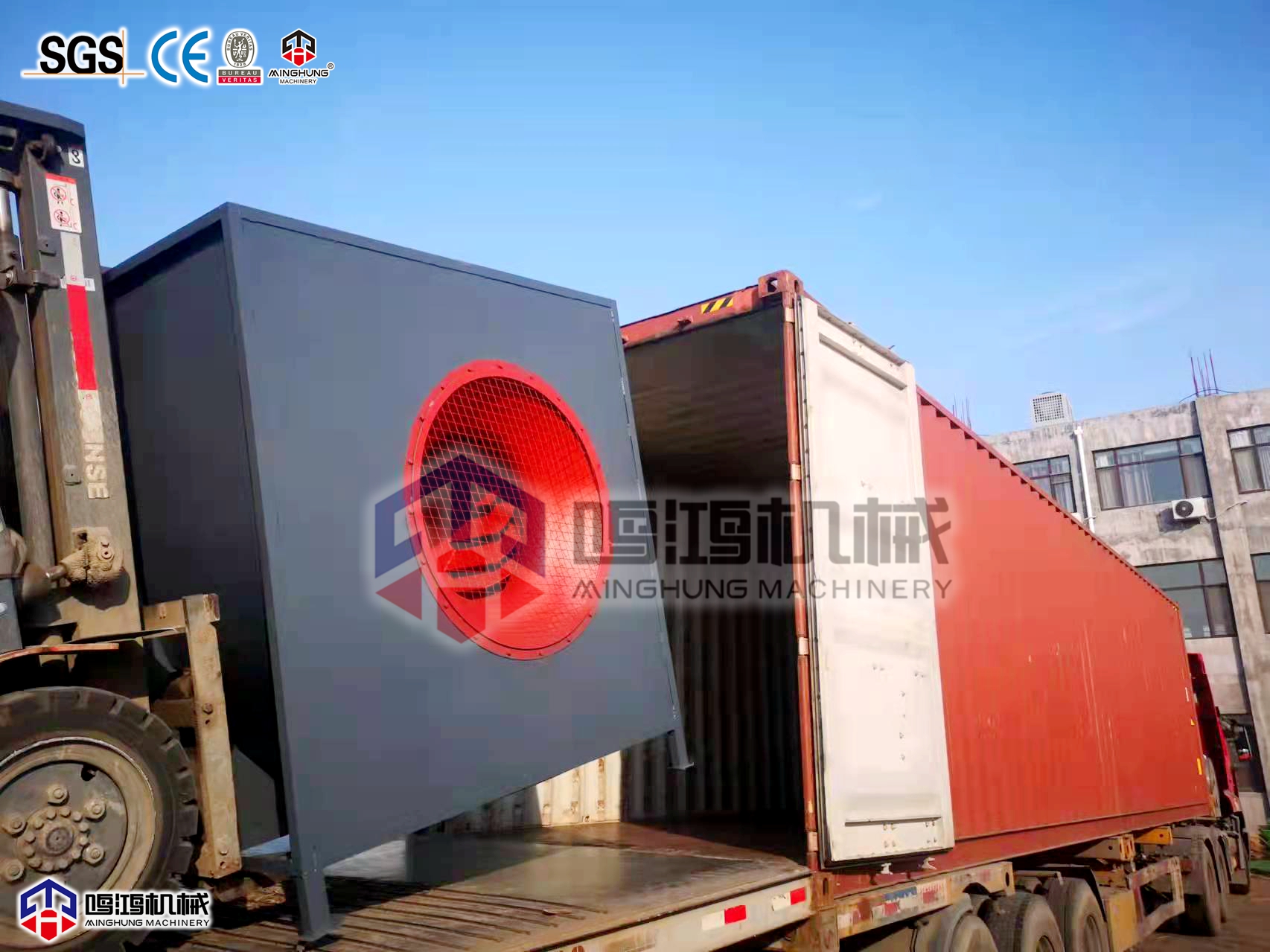 Furniertrocknermaschine