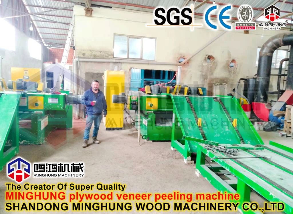 MINGHUNG Furnierschälmaschine