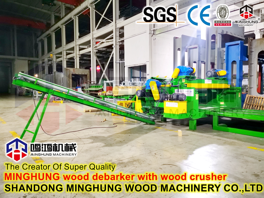 Holzentrindungsmaschine