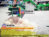 Holzschälmaschine Holzentrindungsmaschine mit Crasher