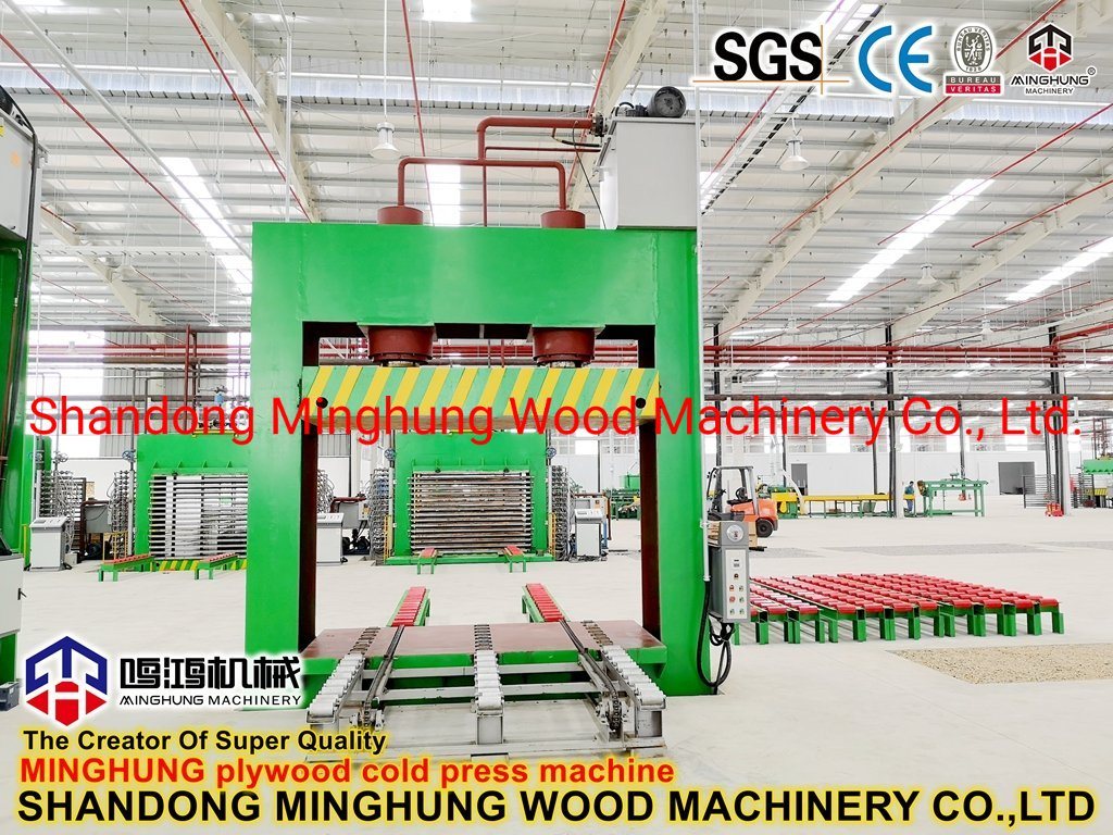 500 t Sperrholz-Kaltpresse für die Holzbearbeitung von Sperrholzfurnieren