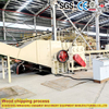 Anpassbare Größe OSB -Produktionsleitungsdicke 9/18/22 mm täglicher Ausgang 1000 m³