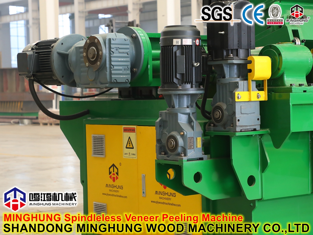 MINGHUNG Spindellose Furnierschälmaschine