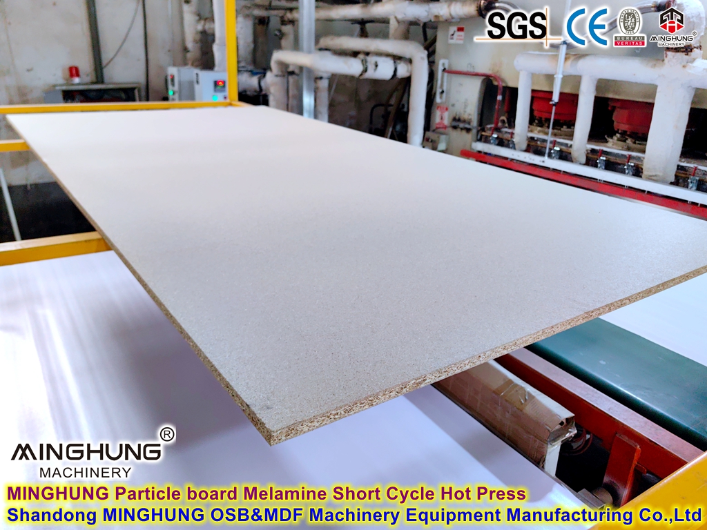 Produktionslinie für Melamin-Spanplatten