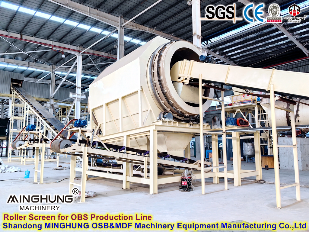 Shandong Spanplatten-Holzbearbeitungsmaschinen OSB-Produktionslinienausrüstung