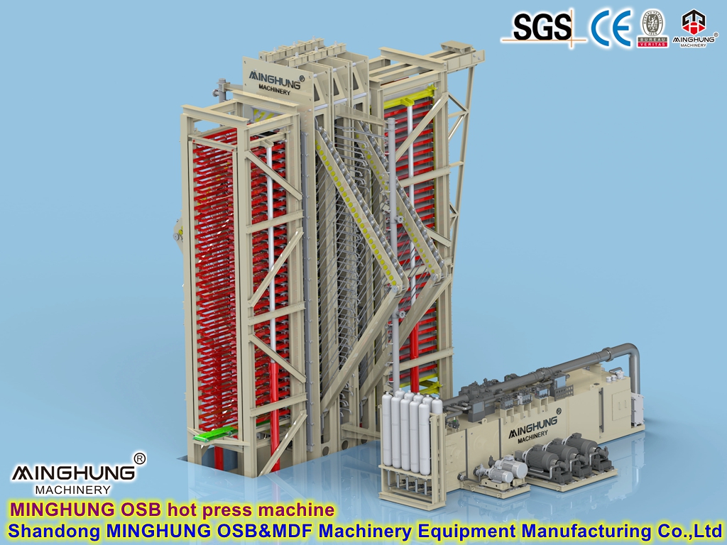 MINGHUNG OSB-Heißpressmaschine