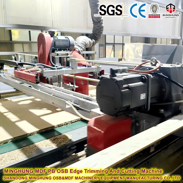 MINGHUNG MDF PB OSB -Kanten -Trimmmaschine und Schneidemaschine