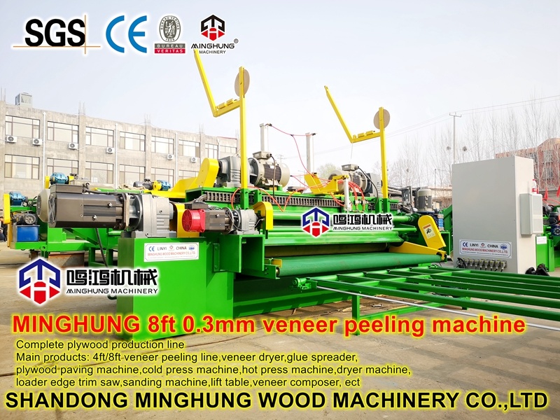 Furnierherstellungsmaschine zur Herstellung von Sperrholzholzmöbeln