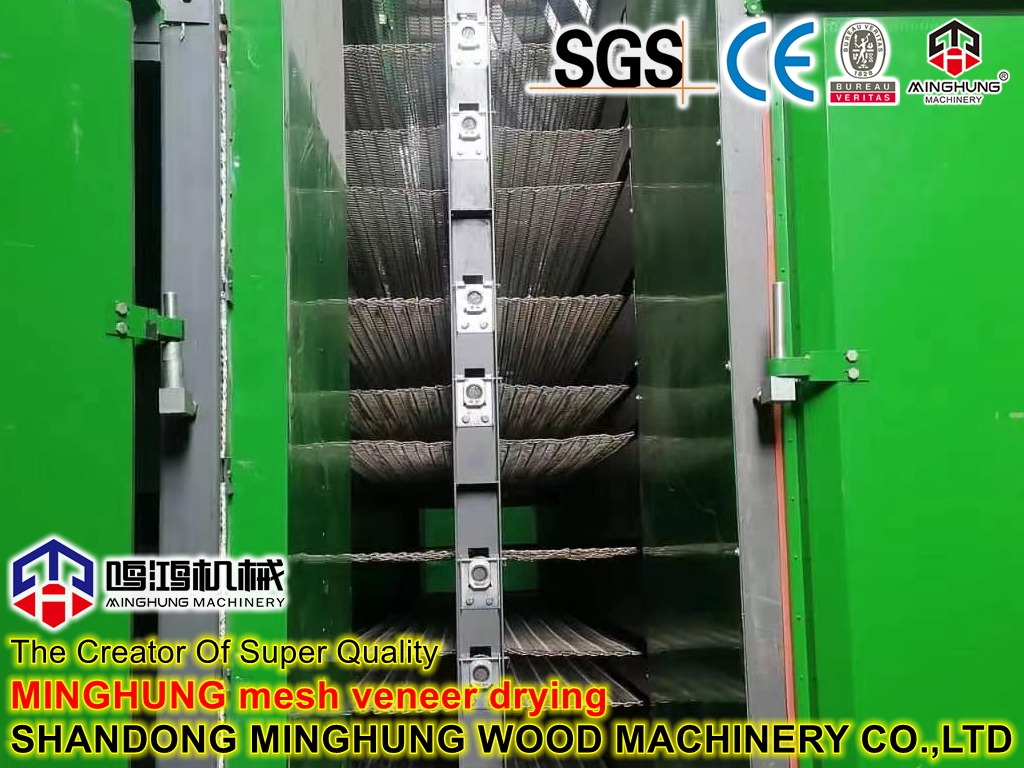 mesh veneer drying from MINGHUNG