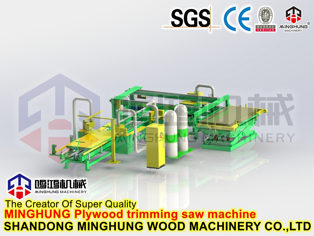 Kantenbeschnitt-Sperrholzmaschine für die Sperrholzproduktion