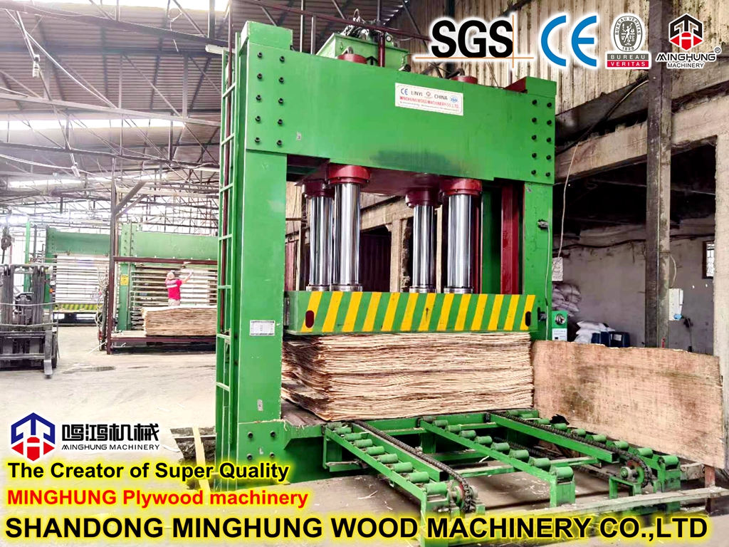 Hydraulische 500-t-Kaltpresse für die Sperrholzherstellung