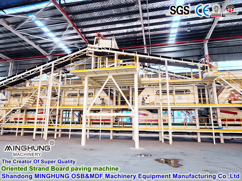 Fabrik-Direktversorgung Holzbearbeitungsmaschinen OSB-Spanplatten-Produktionslinienausrüstung