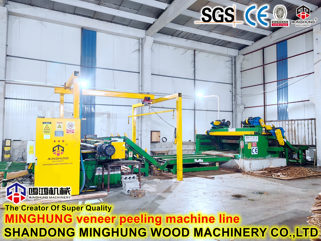 MINGHUNG Furnierdrehmaschine 