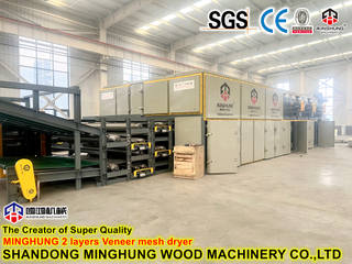 Automatisierte Trocknungslösungen für Sperrholzfurniere