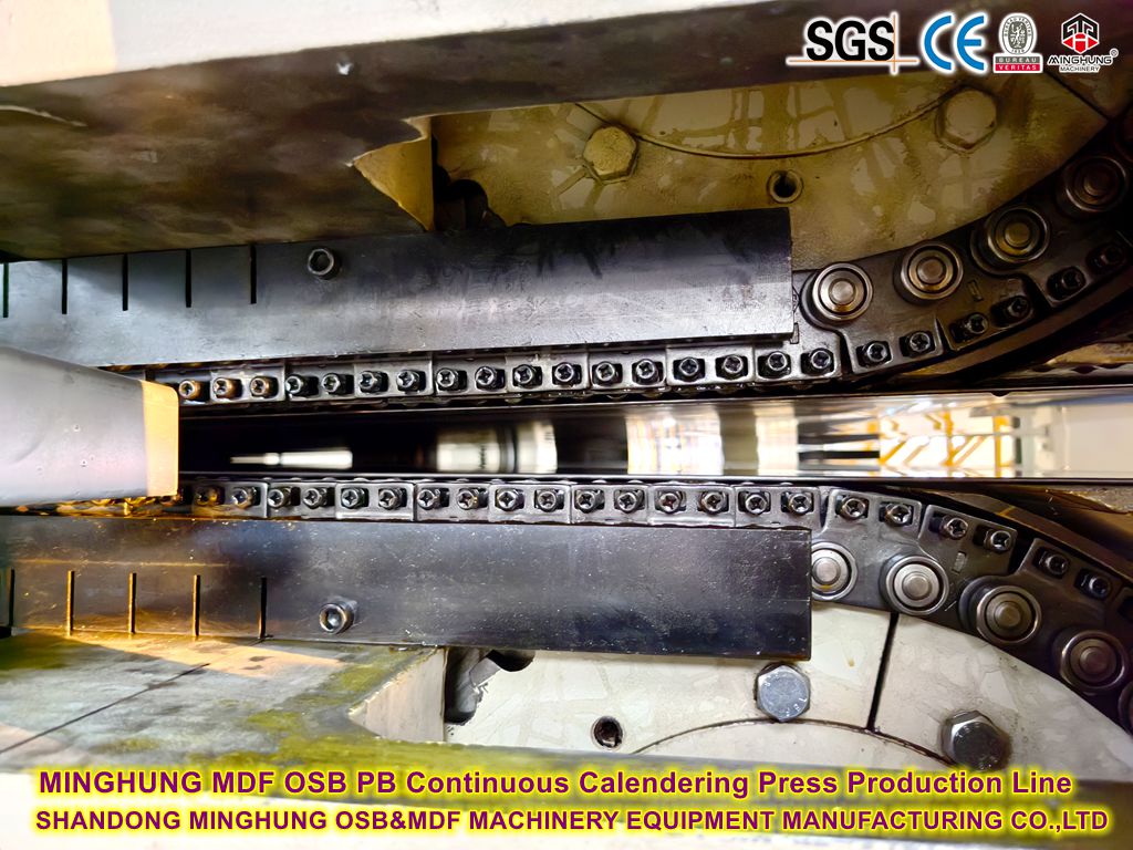 MINGHUNG OSB PB Continuous Calenderer Press Production Line